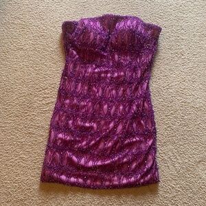 Short sequin dress
